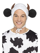 Cow Costume Adult Jumpsuit with Udders Headpiece 5
