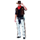 Cowboy Costume Adult Wild West Brown 2