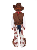 Cowboy Cow Print Childrens Costume 3