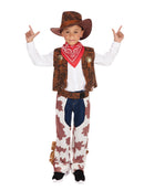 Cowboy Cow Print Childrens Costume 1