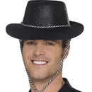 Cowboy Glitter Black Stetson Adult Hat 1