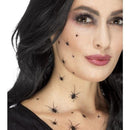 Crawling Spider Tattoo Transfers Adult Black 2
