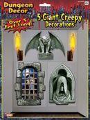 Creepy Giant Wall Decoration Halloween Items Unisex 1
