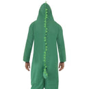 Crocodile Costume Adult Green Onesie with Hood 2