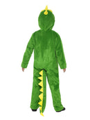 Crocodile Costume Deluxe Kids Hooded Jumpsuit Green 4