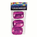 Curling Ribbon Eggs Holographic Fuchsia 3 Pack 1