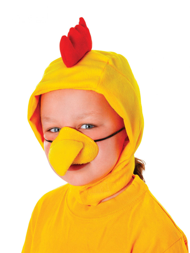 Chicken Set Childs Hood + Nose Instant Disguise Unisex_1 DS134