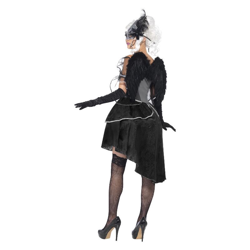 Dark Angel Masquerade Costume Black Adult_2