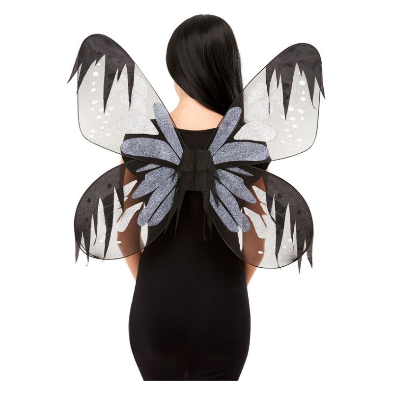 Dark Botanicals Moth Wings Grey Adult_1