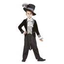 Dark Mad Hatter Boys Costume and Hat 2