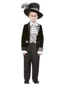 Dark Mad Hatter Boys Costume and Hat 3