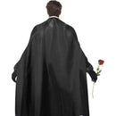 Dark Opera Masquerade Costume Adult Black Red 2