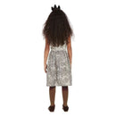 Dark Spirit Girls Warrior Costume Grey 2