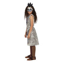 Dark Spirit Girls Warrior Costume Grey 3