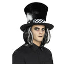 Dark Tea Party Top Hat Adult Black 2