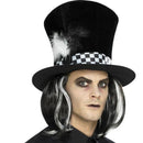 Dark Tea Party Top Hat Adult Black 1