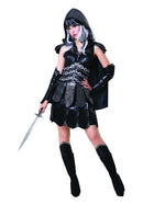 Dark Warrior Lady Medieval Armour Costume 1