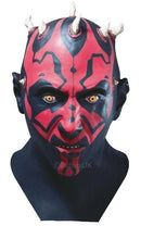 Darth Maul Mask Mens Sith Lord Latex 1