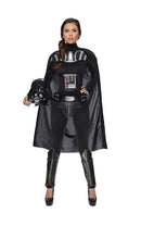 Darth Vader Womens Costume with Dark Side Sith Mask 2