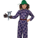 David Walliams Deluxe Awful Auntie Costume Kids Purple 1
