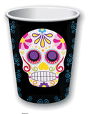 Day Of The Dead 9oz Cup Party Goods 1