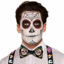 Day Of The Dead Bow Tie Costume Accessory 1