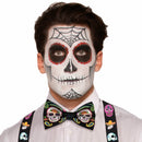 Day Of The Dead Bow Tie Costume Accessory 1