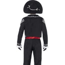 Day Of The Dead Senor Bones Costume Adult Black 3