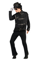 Deluxe Bad Black Buckle Jacket Adult 1