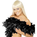 Deluxe Boa Black 180cm 80g Adult Costume Accessory 2