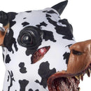 Deluxe Butchered Daisy The Cow Head Prop Adult Black White 1