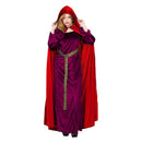 Deluxe Cloak Garnet Red Adults Adult_1