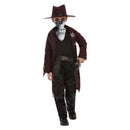 Deluxe Dark Spirit Western Cowboy Child Costume Black 1