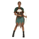 Robin Hood Forest Archer Ladies Costume Green 1