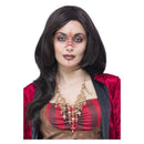 Deluxe Metal Voodoo Skull Necklace Adult Bronze_1