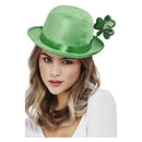 Deluxe Paddys Day Bowler Hat Velour 1