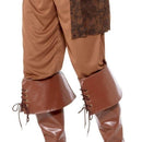 Deluxe Pirate Bootcovers Adult Brown 2