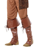 Deluxe Pirate Bootcovers Adult Brown 1