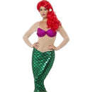 Sexy Mermaid Costume Adult Green Sequin Full Length Dress Ariel 4