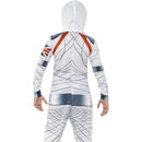Deluxe Spaceman Costume Kids White 2