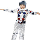 Deluxe Spaceman Costume Kids White 1