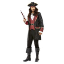 Deluxe Swashbuckler Pirate Costume Black 1