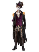 Deluxe Voodoo Witch Doctor Costume Adult Black Purple 2