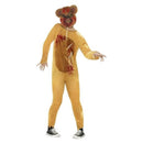 Deluxe Zombie Teddy Bear Costume Adult Brown 2