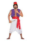 Desert Prince White Pants Arabian Costume Accessory 1