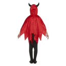 Devil Hooded Cape Child Red 2