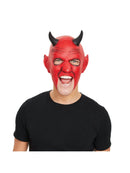 Devil Latex Mask Mouth Free 3