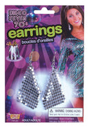 Diamond Earrings Silver Costume Accessories Female 1