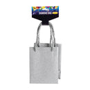 Diamond Gift Bag Silver 13cm X 10cm X 10cm 1