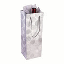 Diamond Wine Bag Silver Dots 1